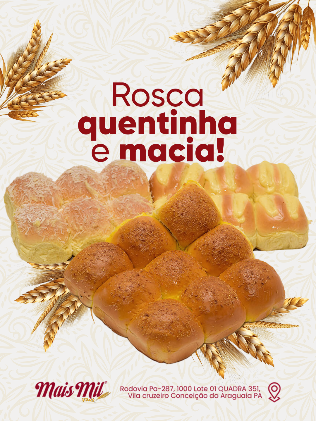 ✨ Cheirinho de padaria, direto pro seu lar! ✨